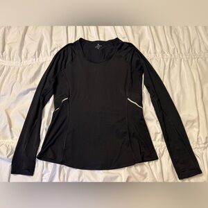 Athleta Women's Sleek Black Crewneck Top